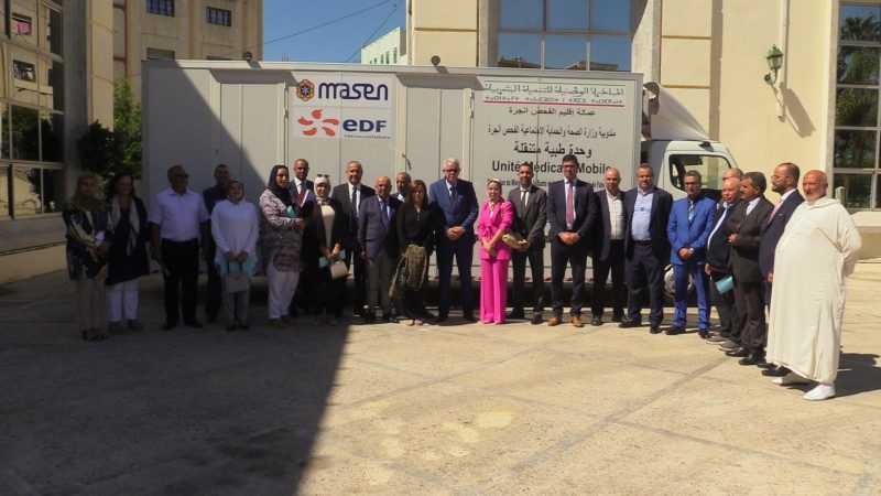 Fahs Anjra : livraison d\'une unité médicale mobile pour regrouper les soins