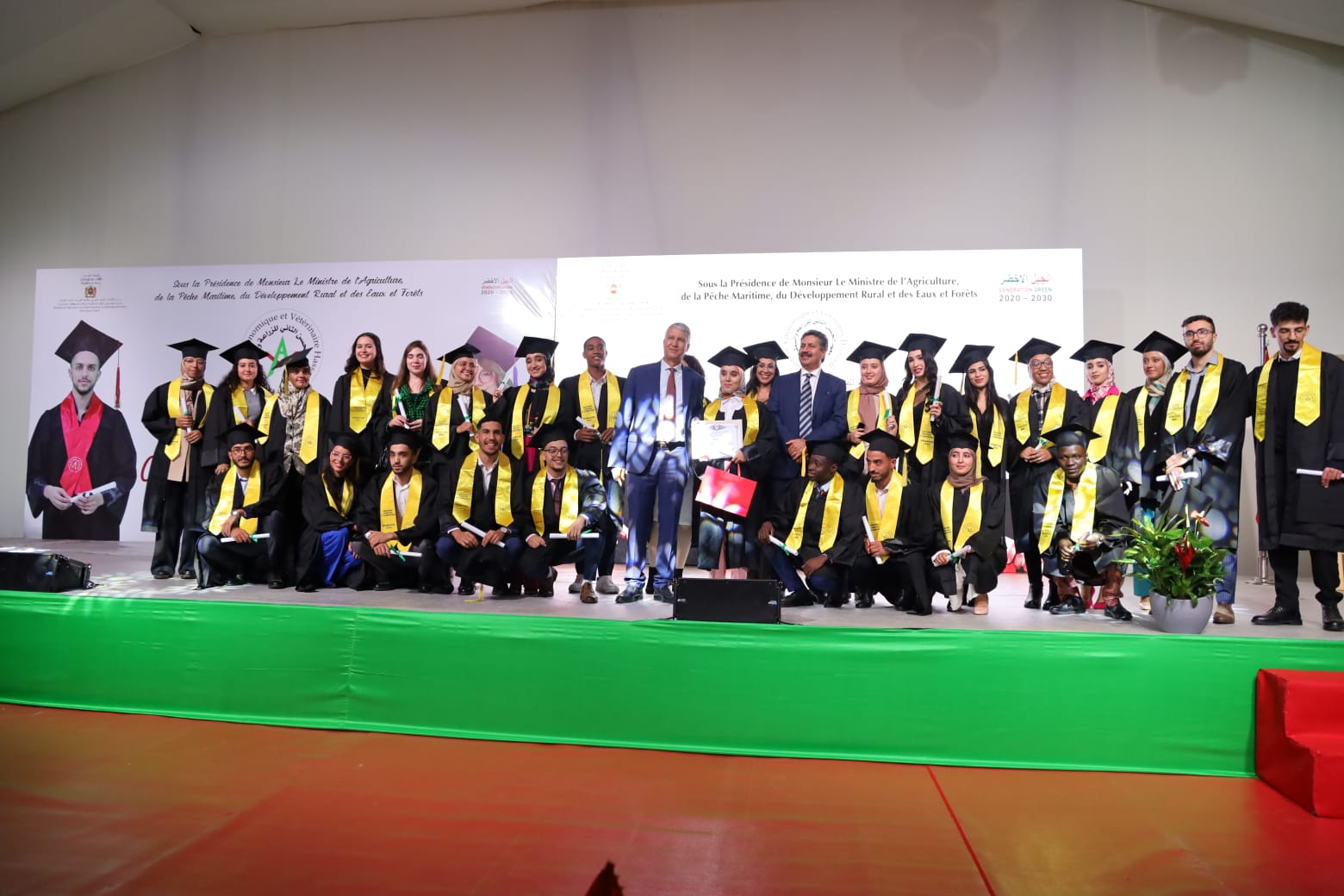 Cérémonie de remise des diplômes aux lauréats de la promotion 2023 de l’Institut Agronomique et Vétérinaire Hassan II