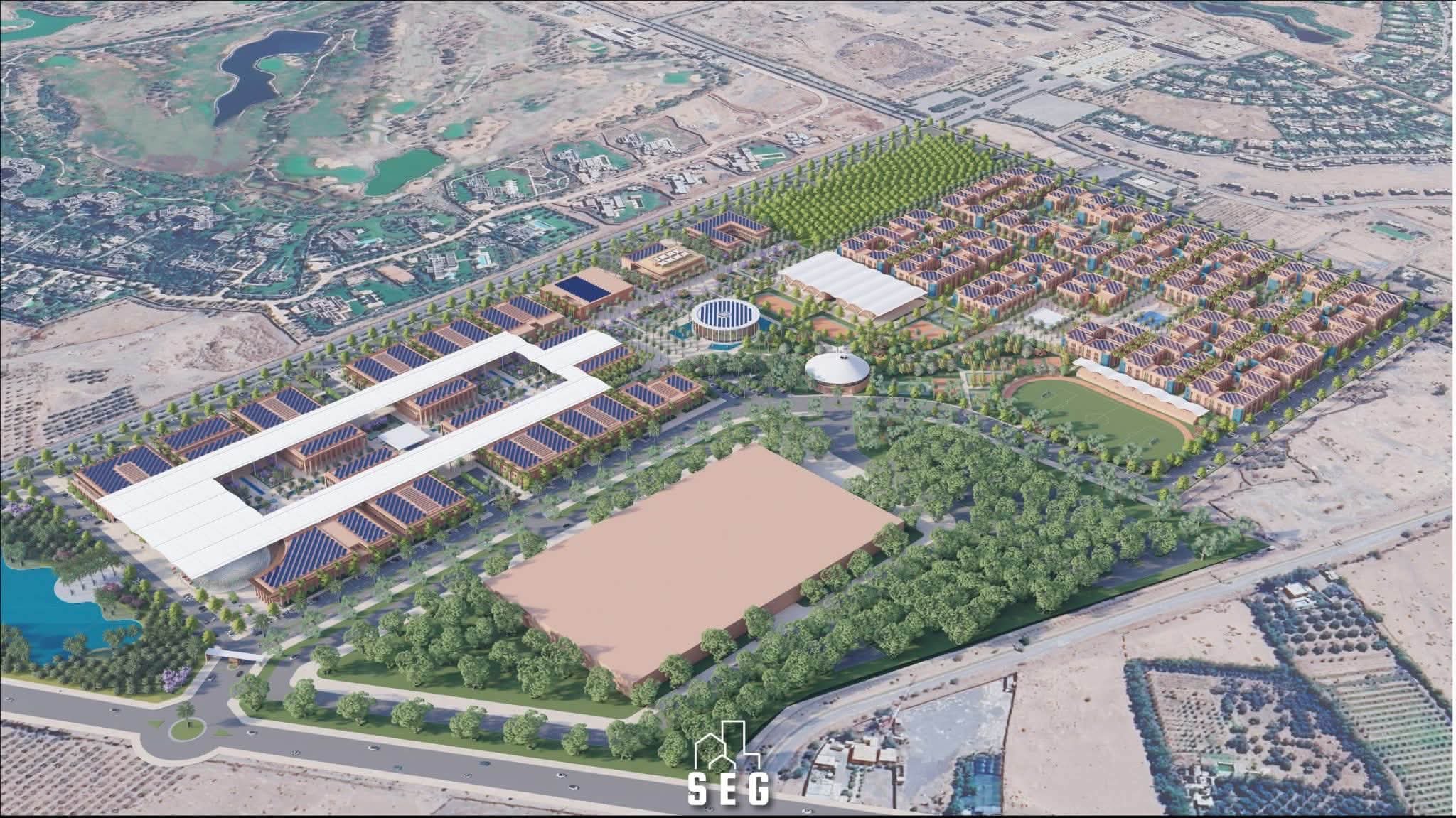 Construction de l'Université Internationale de Marrakech